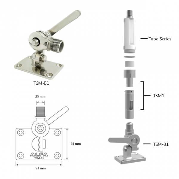 Toru Seeria Marine Mount TSM-B1