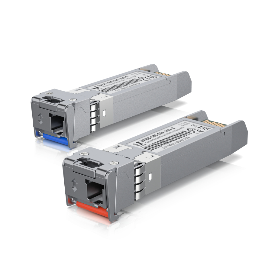 Ubiquiti 10Gbps kahesuunaline ühemoodiline optiline moodul, 2-pakk