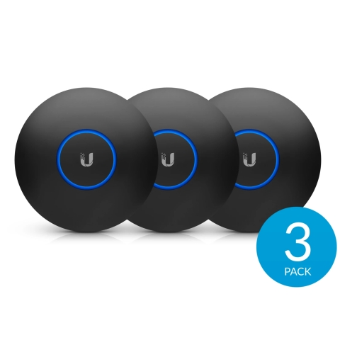 Ubiquiti Dekoratiivne kate U6+ ja nanoHD jaoks, must 3-pack