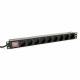 19" PDU paneel 9-port (EU), EU pistik