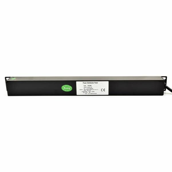 19" PDU paneel 9-port (EU), EU pistik