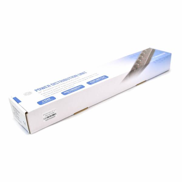 19" PDU paneel 8-port (EU), C14 pistik