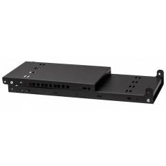 Rack omanik seinale paigaldatud 19" 4U, 330mm, Must