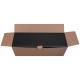 Riiulikapp 19" 3U+4U, 180mm, Must