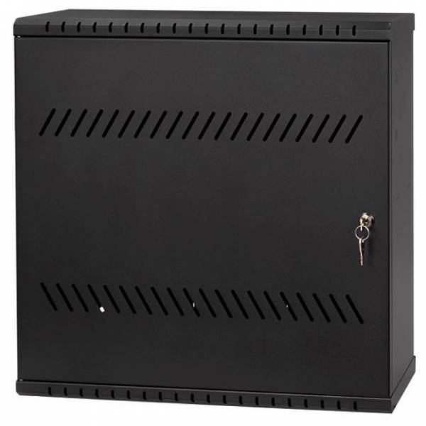Riiulikapp 19" 3U+4U, 180mm, Must