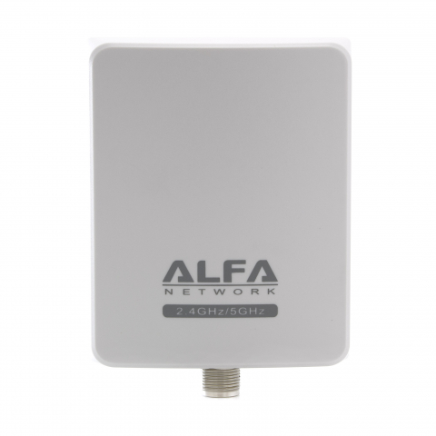 Alfa 2.4/5GHz Outdoor Panel Antenna 8dBi N-Female