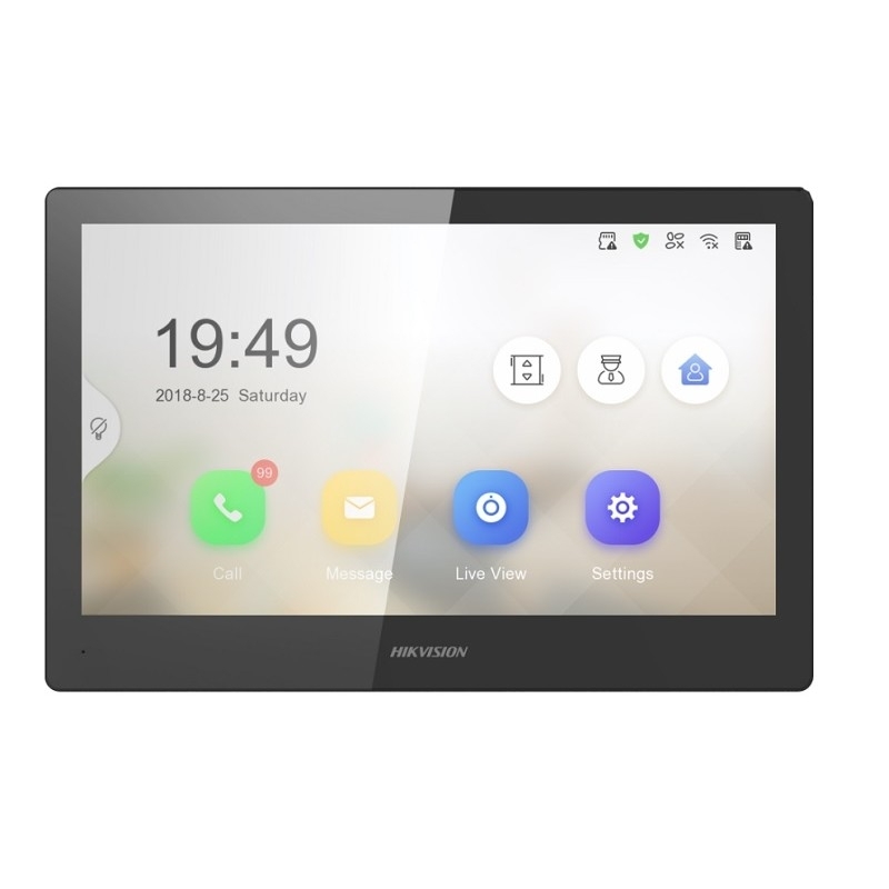 HikVision 10" TFT LCD IP-Monitor DS-KH8520-WTE1