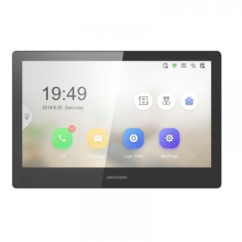 HikVision 10" TFT LCD IP-Monitor DS-KH8520-WTE1