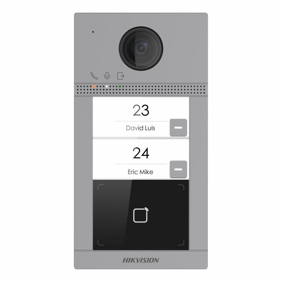 HikVision 2 Nuppu Metallist Villa Uksejaam DS-KV8213-WME1