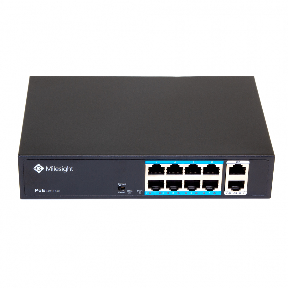 Milesight Industrial PoE Switch 120W