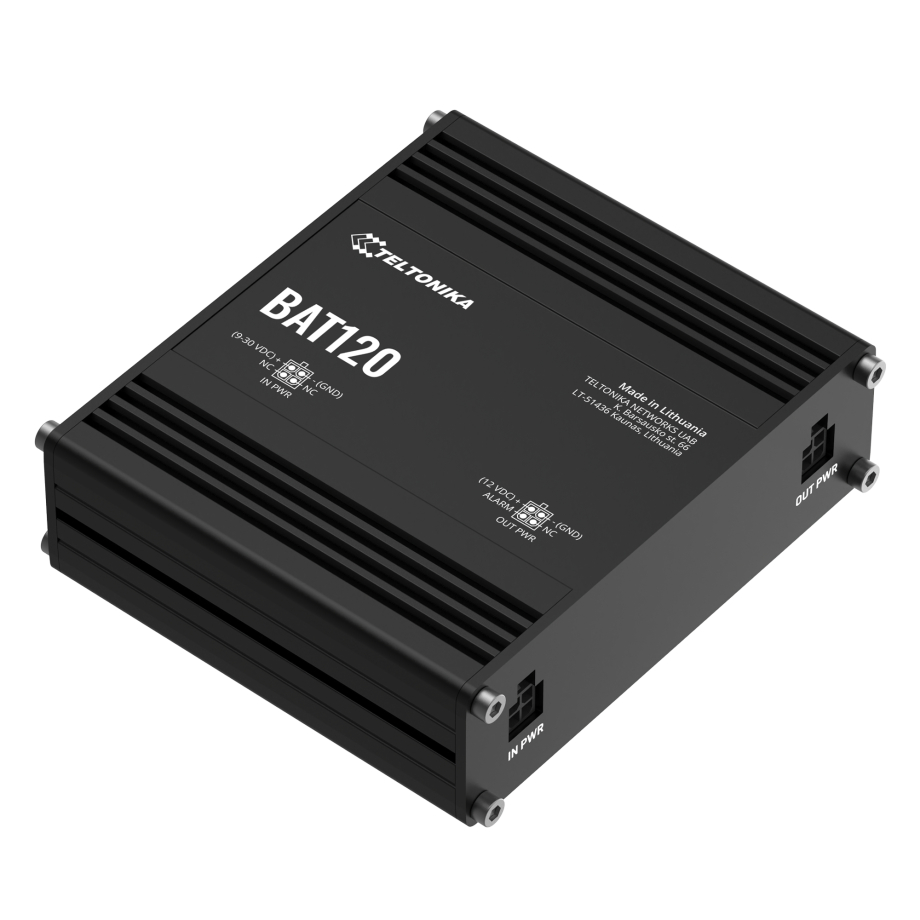 Teltonika BAT120 Katkematu Toiteallikas