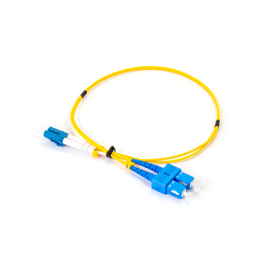 LC-SC 0,5m/2mm Duplex SM Patch Cord