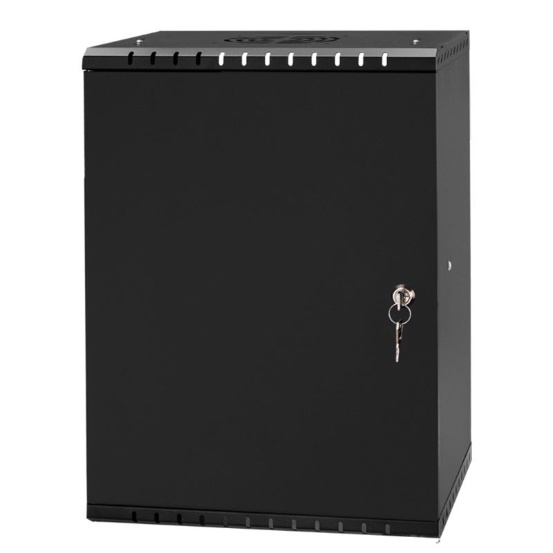 Rack Cabinet 10" 9U, 300MM Full Door, Black