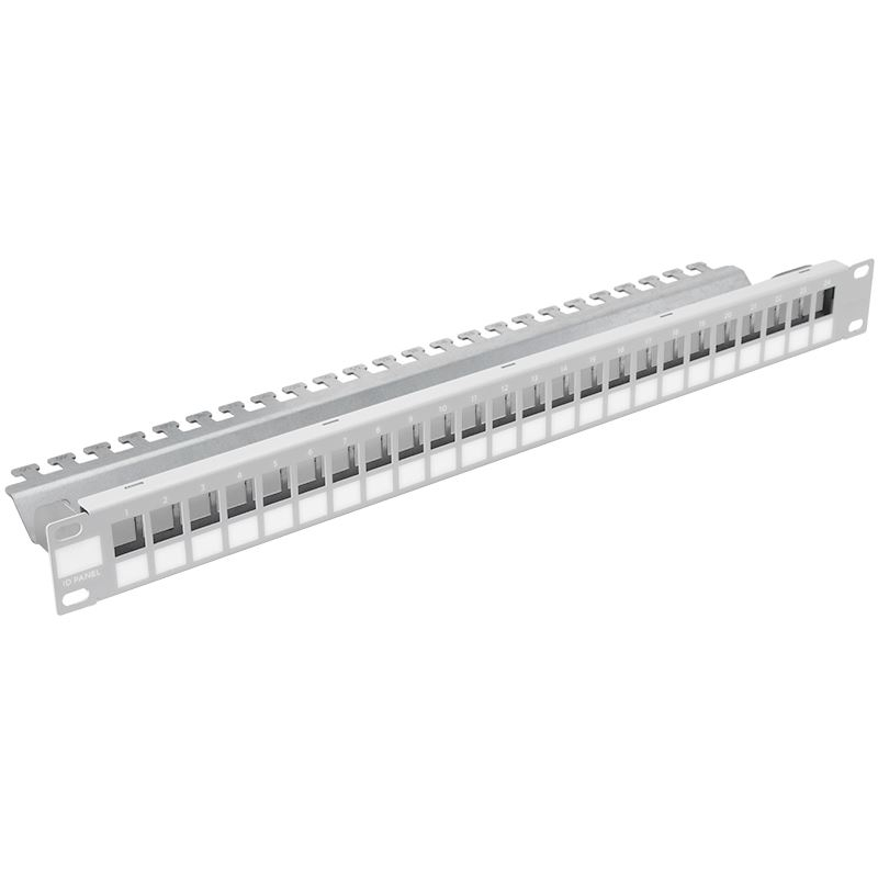 Modulaarne patch-paneel 24-Port 19" 1U hall