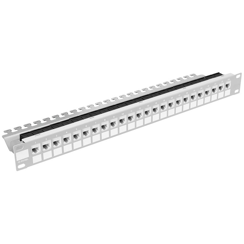 Modulaarne patch-paneel 24-Port 19" 1U hall