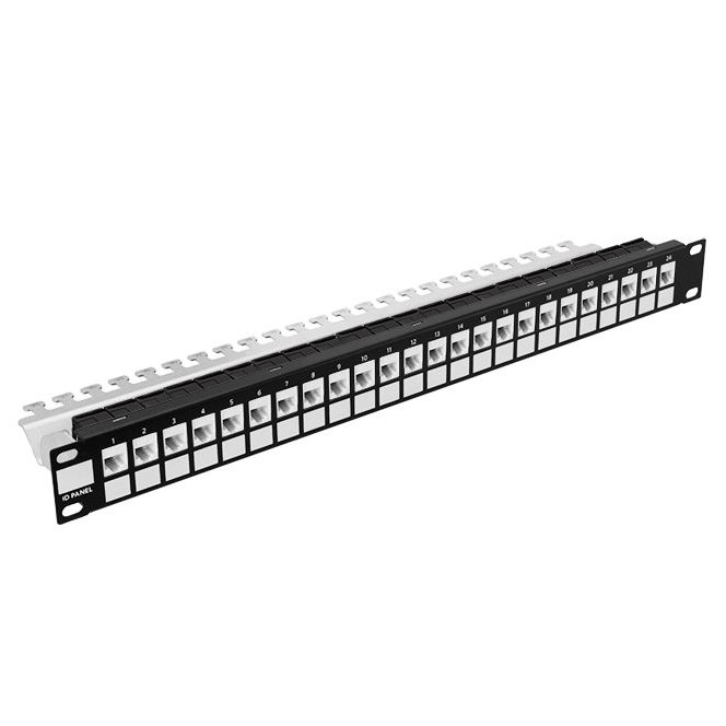 Modulaarne patch-paneel 24-Port 19" 1U must