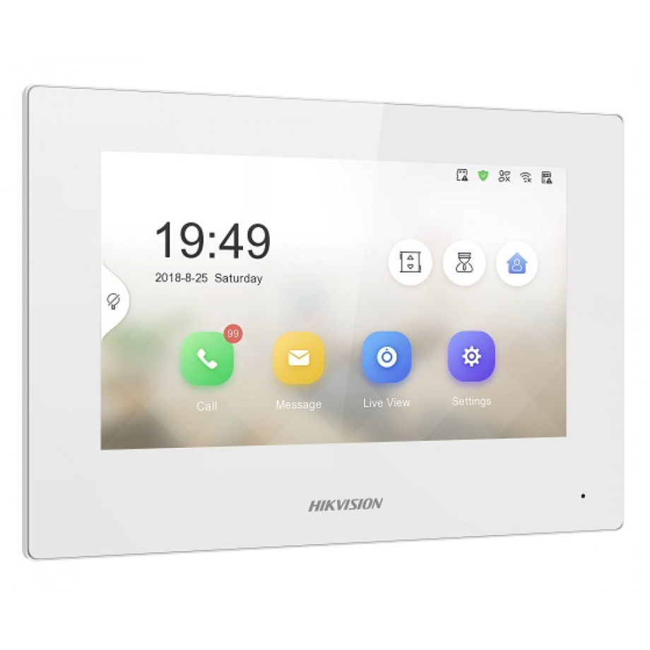 Hikvision IP-põhine sisejaam DS-KH6320-WTE1-W