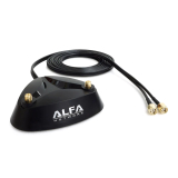 Alfa magnetiline alus kahele antennile ARS-AS02T