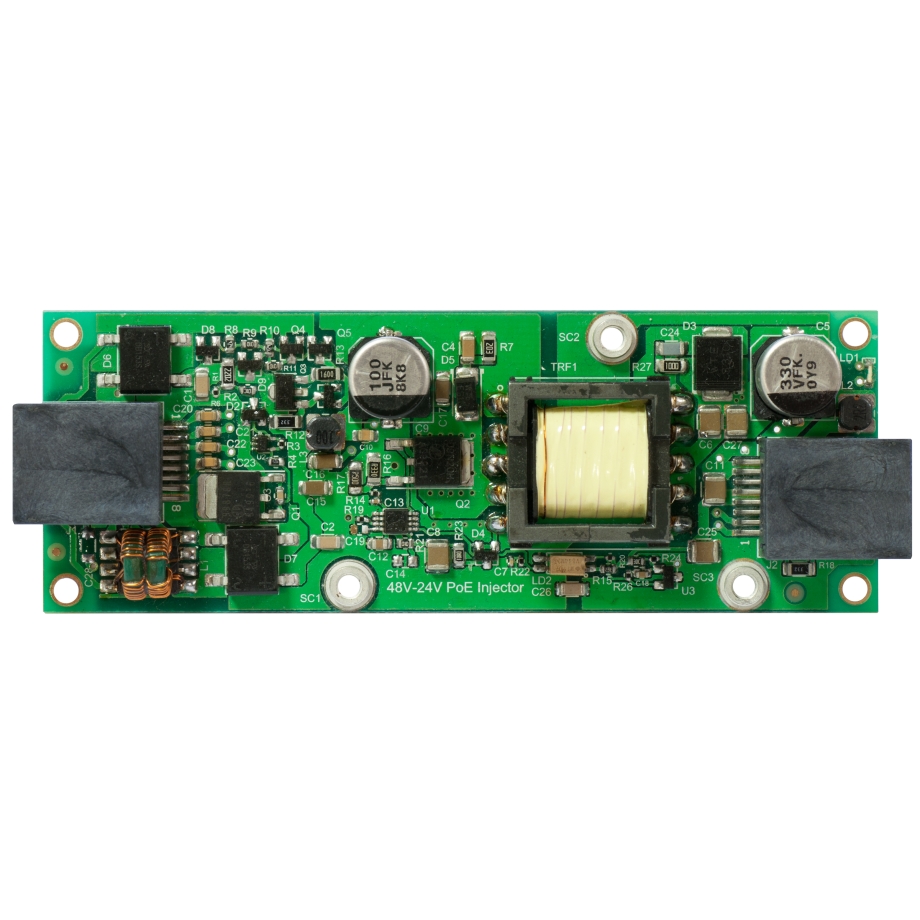 MikroTik 48 kuni 24v Gigabit PoE konverter