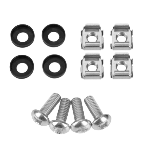 Komplekt 4 PVC M6 RACK kruvid