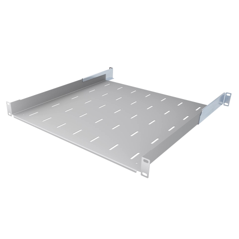Rack Riiul 19" 1U, 450mm, Hall
