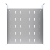 Rack Riiul 19" 1U, 450mm, Hall
