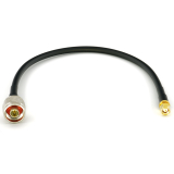 SMA Male / N Male 30cm koaksiaalkaabel — HF240 (vastab LMR240)