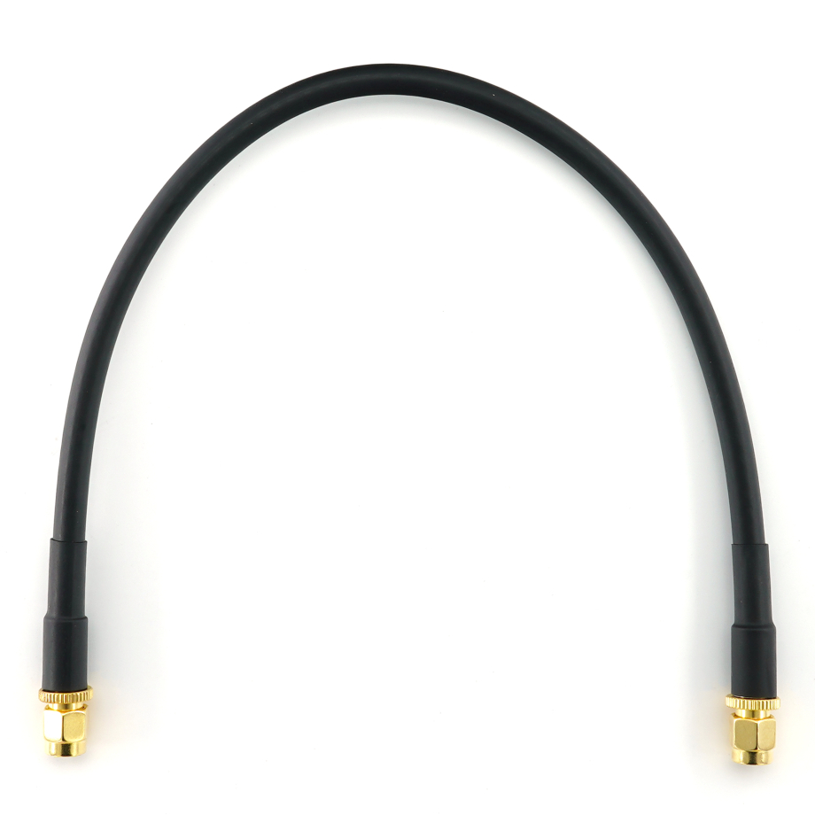 SMA Male / SMA Male 30cm koaksiaalkaabel — HF240 (vastab LMR240)