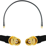 SMA Male / SMA Male 50cm koaksiaalkaabel — HF240 (vastab LMR240)
