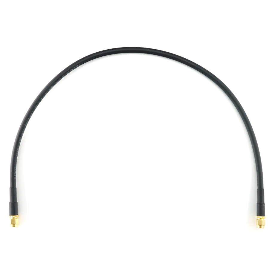 SMA Male / SMA Male 50cm koaksiaalkaabel — HF240 (vastab LMR240)