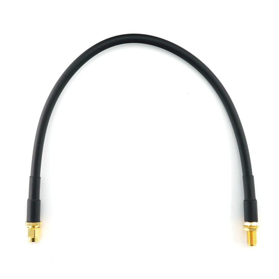 SMA Male / SMA Female 30cm koaksiaalkaabel — HF240 (vastab LMR240)