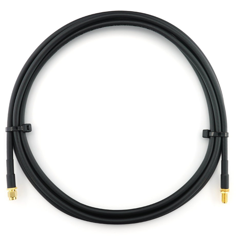 SMA Male / SMA Female 2m koaksiaalkaabel — HF240 (vastab LMR240)