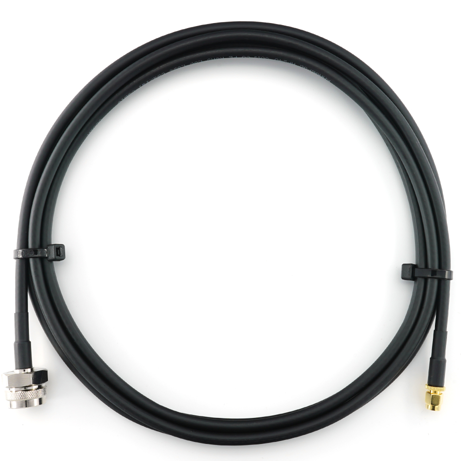 SMA Male / N Male Hex 2m koaksiaalkaabel — HF240 (vastab LMR240)