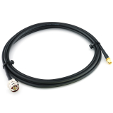 SMA Male / N Male Hex 2m koaksiaalkaabel — HF240 (vastab LMR240)