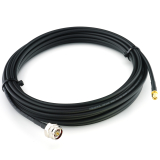 SMA Male / N Male Hex 5m koaksiaalkaabel — HF240 (vastab LMR240)