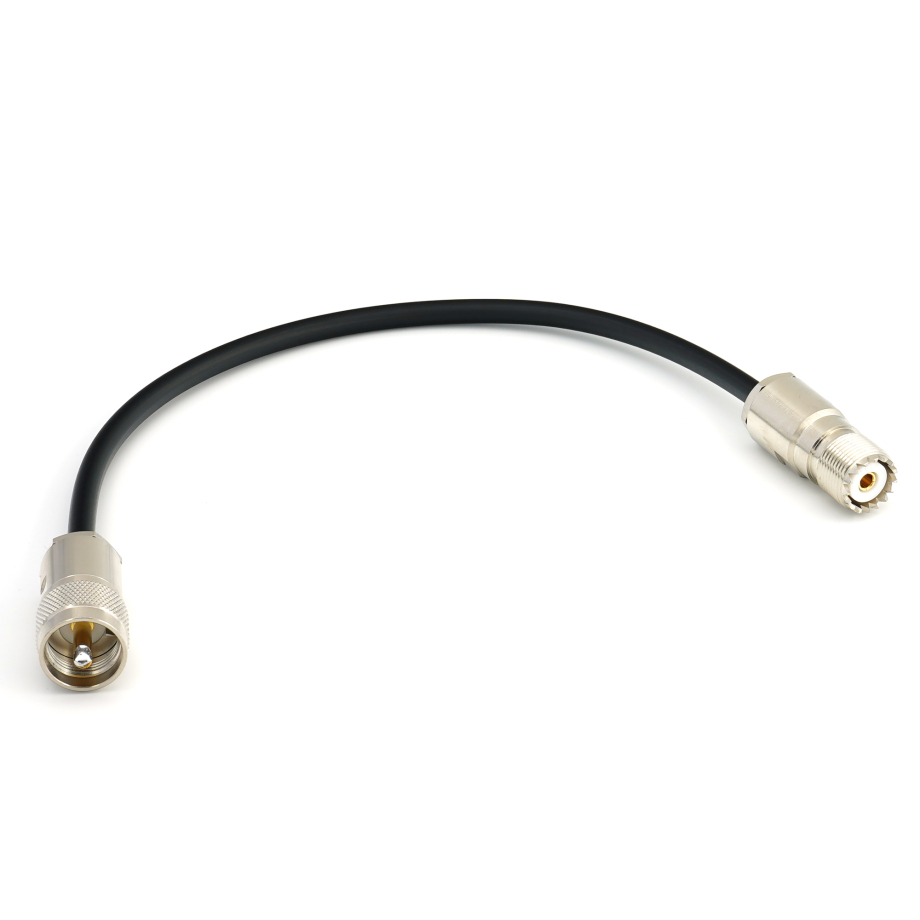 PL259 / SO239 30cm UHF CB raadio koaksiaalkaabel — HF240 (vastab LMR240)