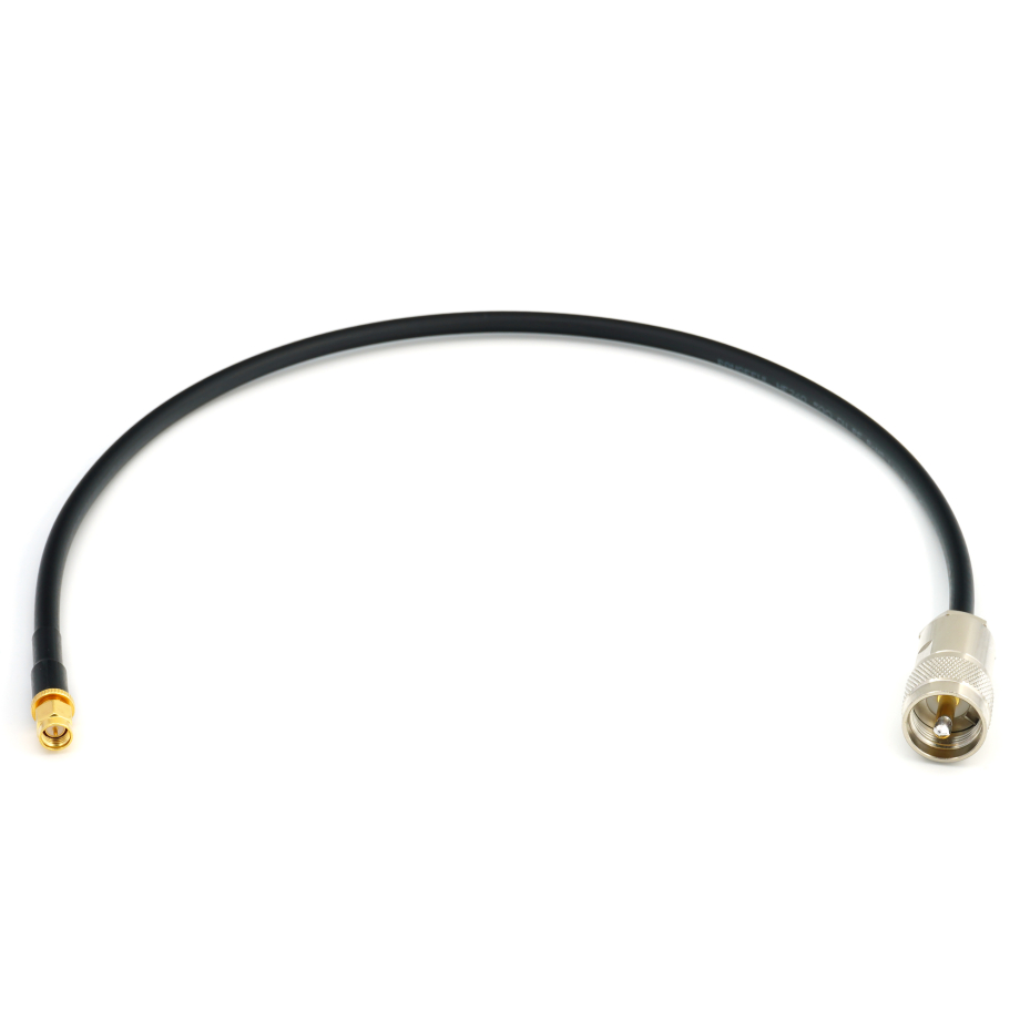 SMA Male / PL259 50cm UHF CB raadio paindlik koaksiaalkaabel — HF240 (vastab LMR240)