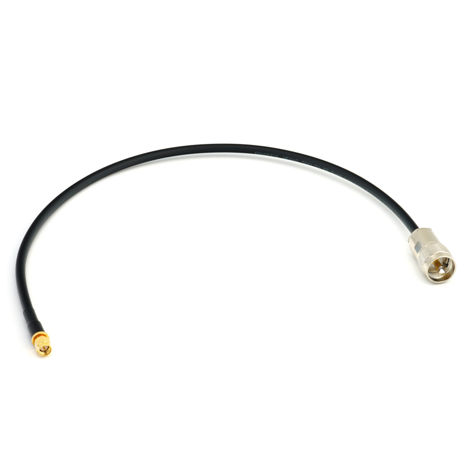 SMA Male / PL259 50cm UHF CB raadio paindlik koaksiaalkaabel — HF240 (vastab LMR240)