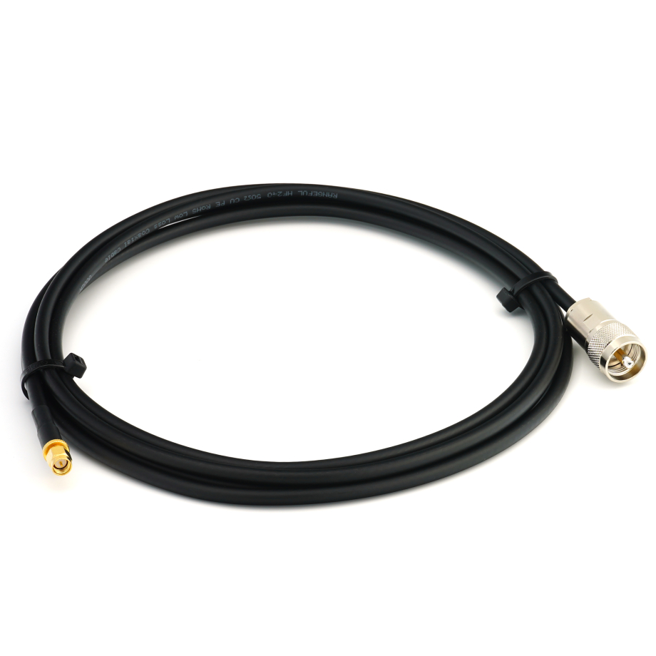 SMA Male / PL259 1m UHF CB raadio paindlik koaksiaalkaabel — HF240 (vastab LMR240)