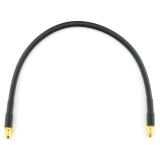 RP-SMA Male / RP-SMA Male 30cm koaksiaalkaabel — HF240 (vastab LMR240)