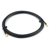RP-SMA Male / RP-SMA Male 1m koaksiaalkaabel — HF240 (vastab LMR240)
