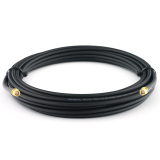 RP-SMA Male / RP-SMA Male 10m koaksiaalkaabel — HF240 (vastab LMR240)