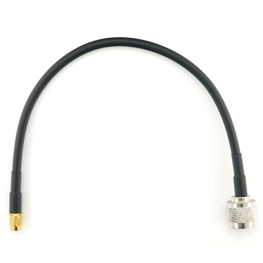 RP-SMA Male / N Male 30cm koaksiaalkaabel — HF240 (vastab LMR240)