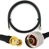 RP-SMA Male / N Male 2m koaksiaalkaabel — HF240 (vastab LMR240)