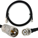 BNC Male / PL259 3m UHF koaksiaalkaabel — HF240 (vastab LMR240)