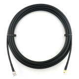 BNC Male / SMA Male 5m koaksiaalkaabel — HF240 (vastab LMR240)