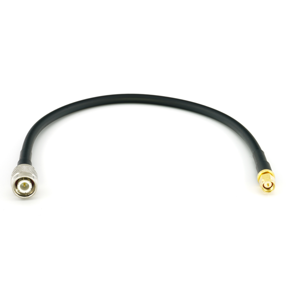 TNC Male / SMA Male 30cm koaksiaalkaabel — HF240 (vastab LMR240)