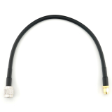 TNC Male / SMA Male 30cm koaksiaalkaabel — HF240 (vastab LMR240)