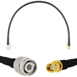 TNC Male / SMA Male 50cm koaksiaalkaabel — HF240 (vastab LMR240)