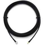SMA Male / RP-TNC Male 30cm koaksiaalkaabel — HF240 (vastab LMR240)